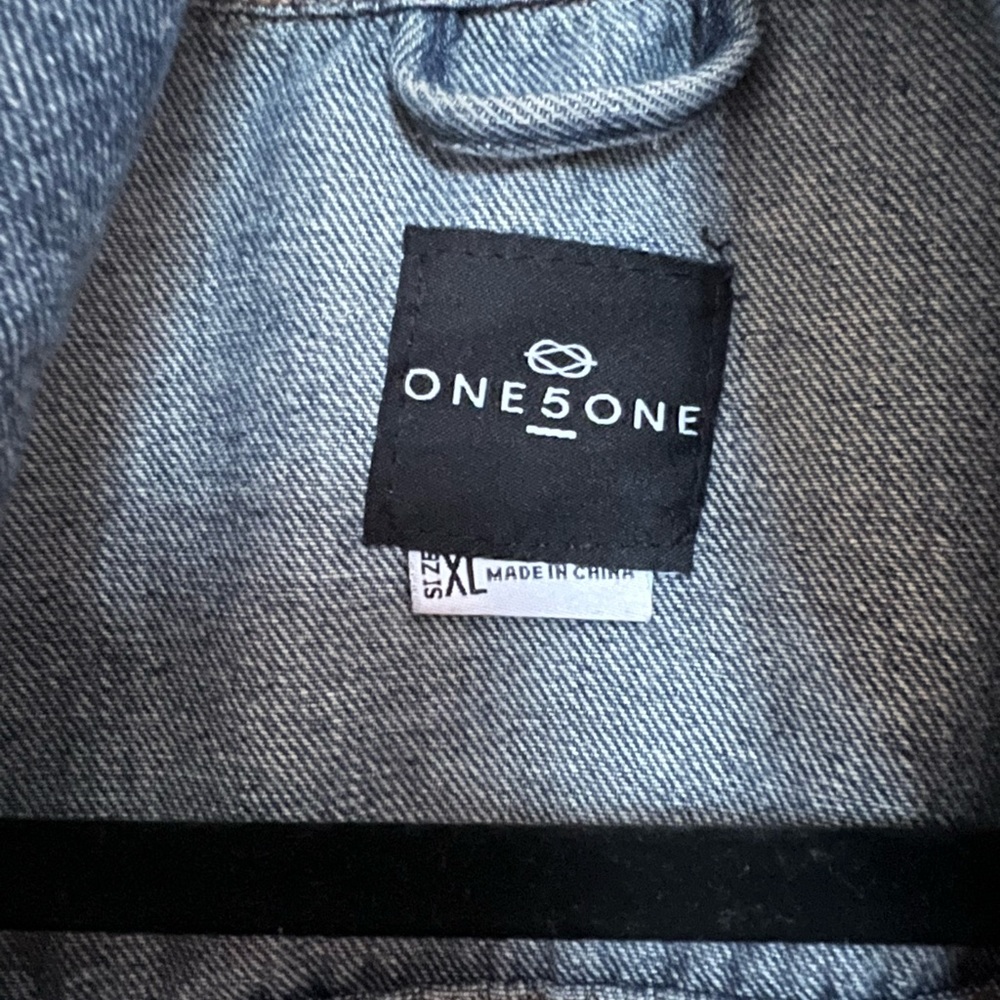One5One Distressed Jean Jacket - Picture 3 of 3